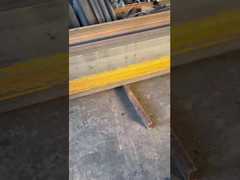 Unterstützung von Solarzellen mit galvanisiertem H-Strahl