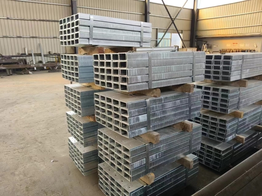 Warmgewalzter Verzinkungstahl PFC-Strahlstahl 380 X 100 für Aufbau von Aufhaltungswänden
