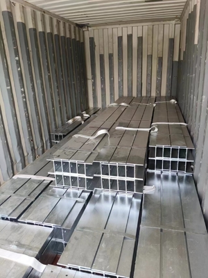S275JR Galvanisierter H-Strahl-Haltungswände-Punktierung, Biegen und Schweißen