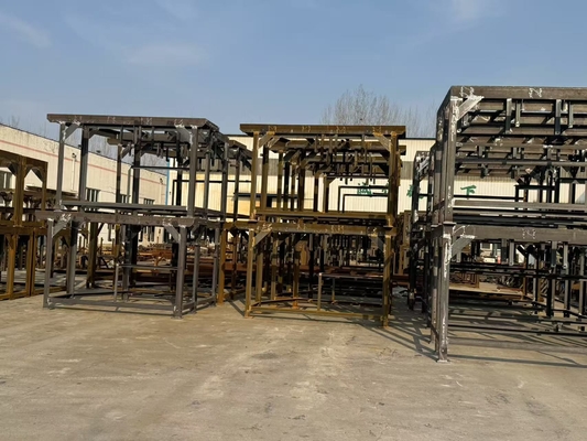 Hot Dip Galvanized Bottom Cabinet Montage Plattform für Windturm Unterstützung Elektrik Schrank auf der Unterseite