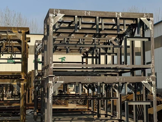 Hot Dip Galvanized Steel Wind Tower Unterseite Elektrische Schranke Unterstützungsplattform für optimale Leistung