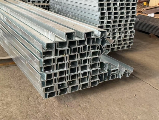 Langlebiger galvanisierter C-Kanalstahl für Industriezwecke