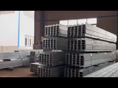 H-förmige galvanisierte Schleiferpfosten mit Schrauben in der Länge von 900 mm bis 12000 mm